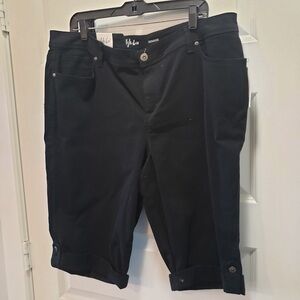 Style & Co Black Skimmer Shorts